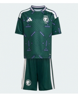 Billige Fotballdrakt Saudi-Arabia Replika Hjemmedraktsett Barn VM 2026 Kortermet (med bukser)